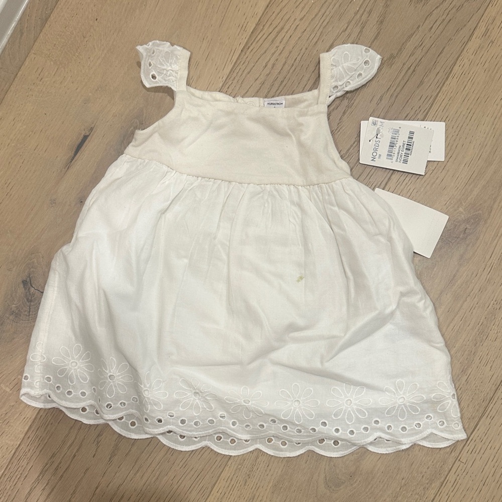 Nordstrom White Eyelet Kids Dress